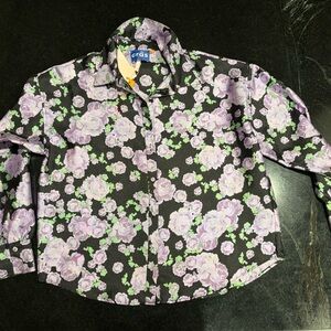 Cras ethical fashion, blouse with jewelled buttons